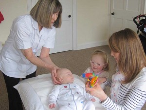 Cranial massage at the Wellbeing clinic