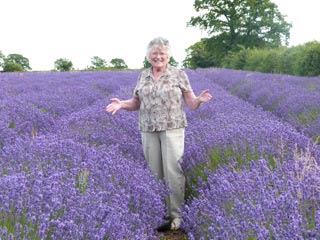 Osteoporosis Awareness, Jean lavender field Bath